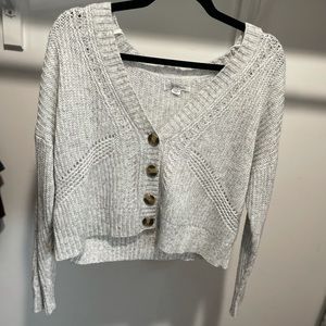 American eagle gray sweater, size medium